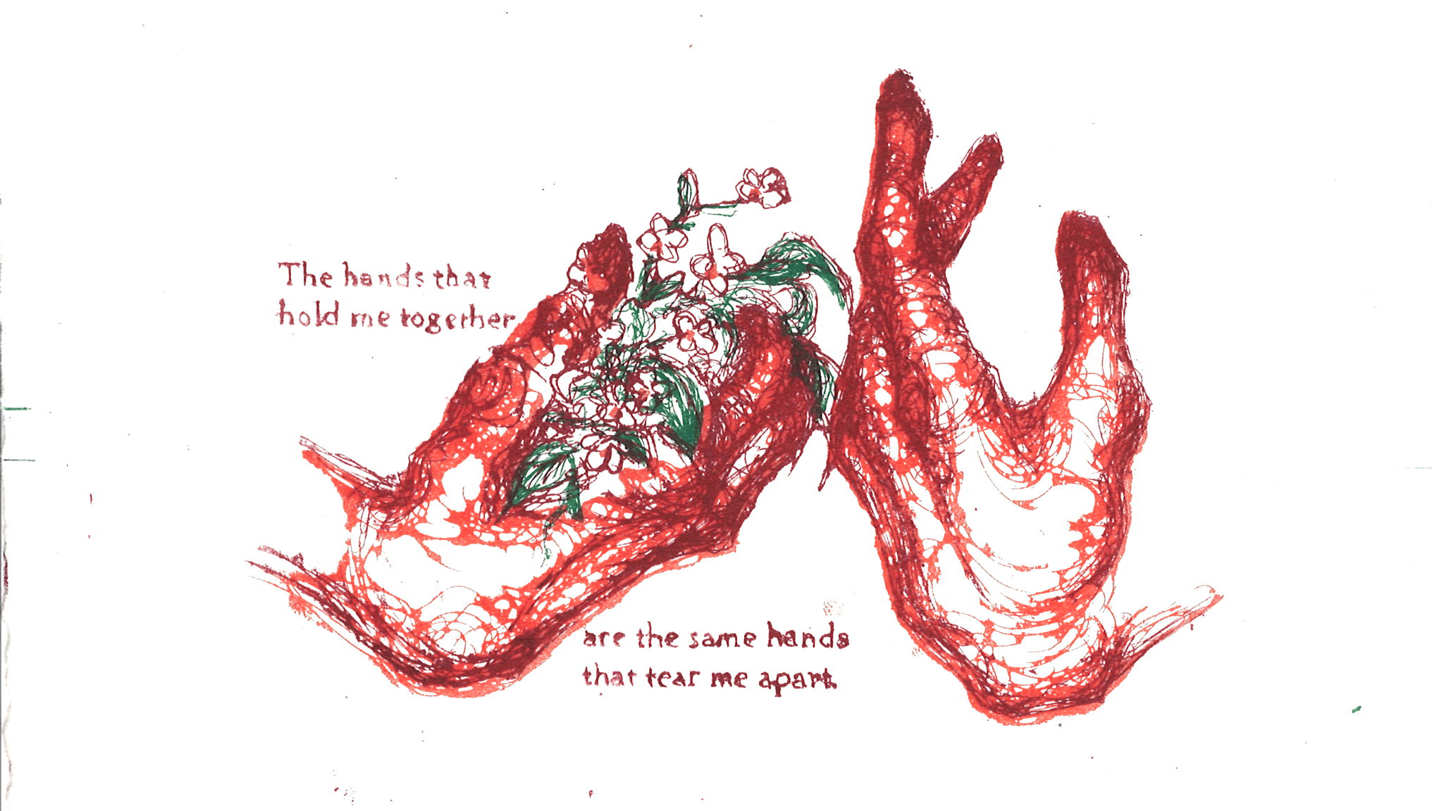 Hands •Lithograph